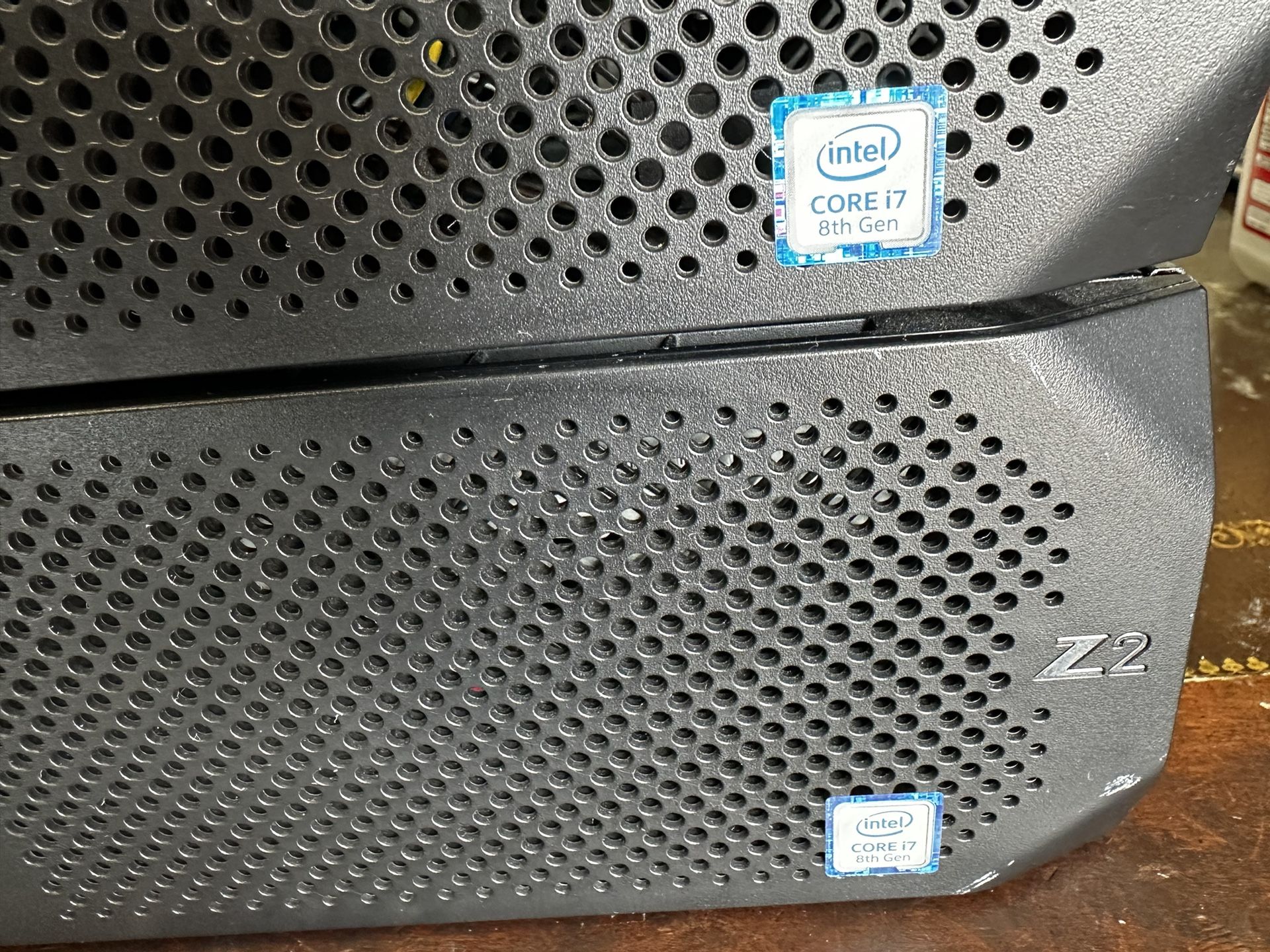 HP Z2 SFF G4 workstation, corei7-8th gen