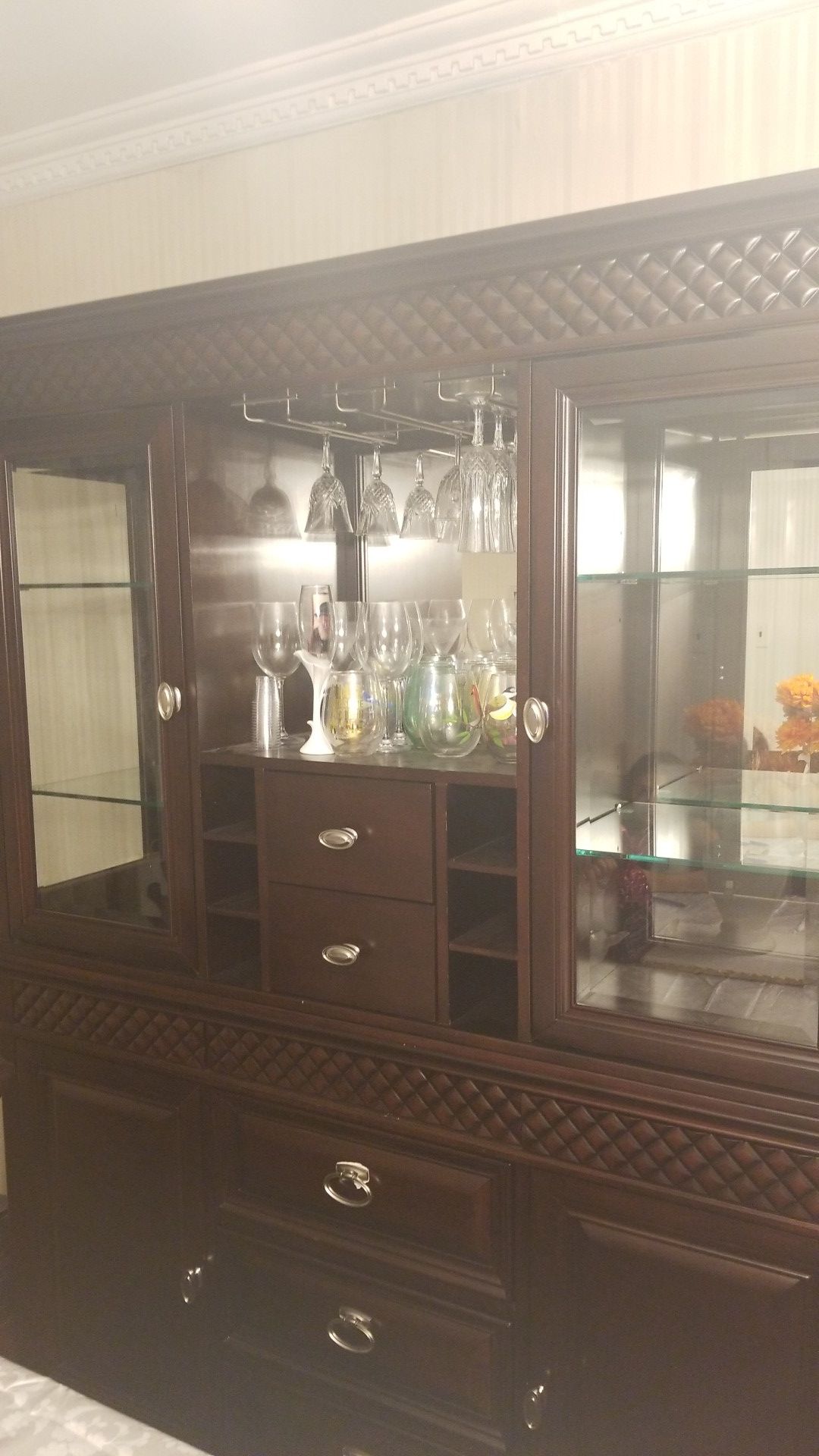 Wall unit for glasses, wine bottles and china Home & Garden