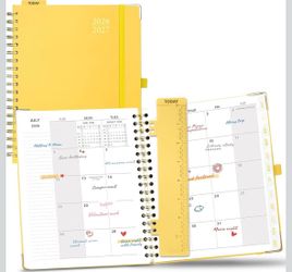 POPRUN 2026-2027 Monthly Planner, 18 Month Calendar (July 2026-Dec 2027)..