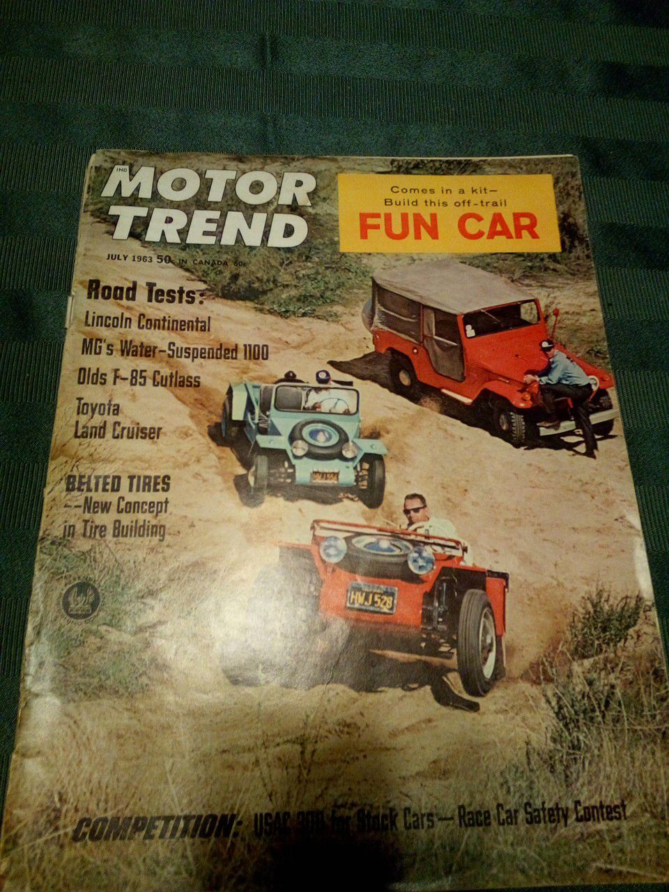 Motor trend July 1963