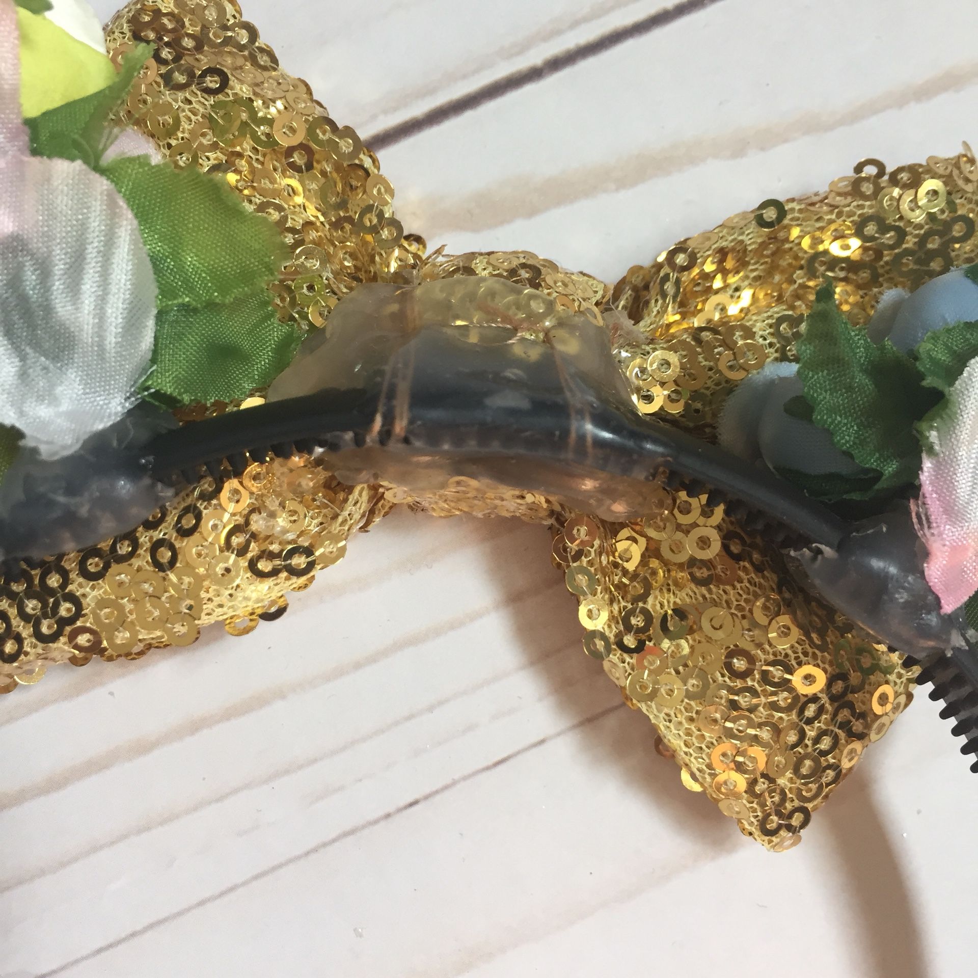 Floral Wire Minnie Mouse Ears