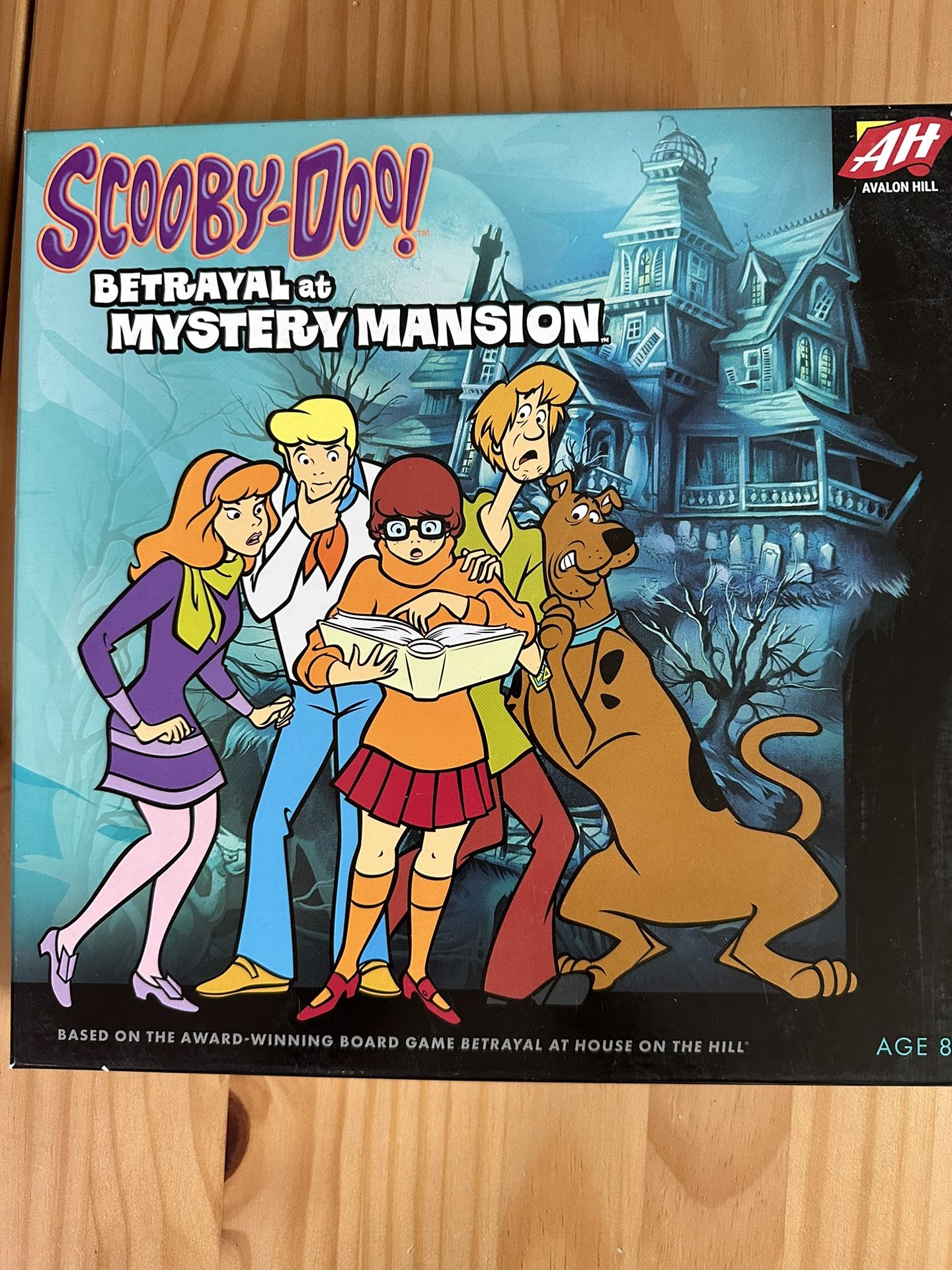 Scooby Doo Betrayal At The Mystery Mansion Board Game