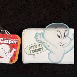 CASPER “The Friendly Ghost 👻 “ LOUNGEFLY “GLOW -IN THE DARK “WALLET (Price Is Firm)