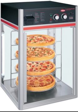 Hatco FSDT-1 Countertop Hot/Heated Food Display Case with 4 Tier Circle Rack