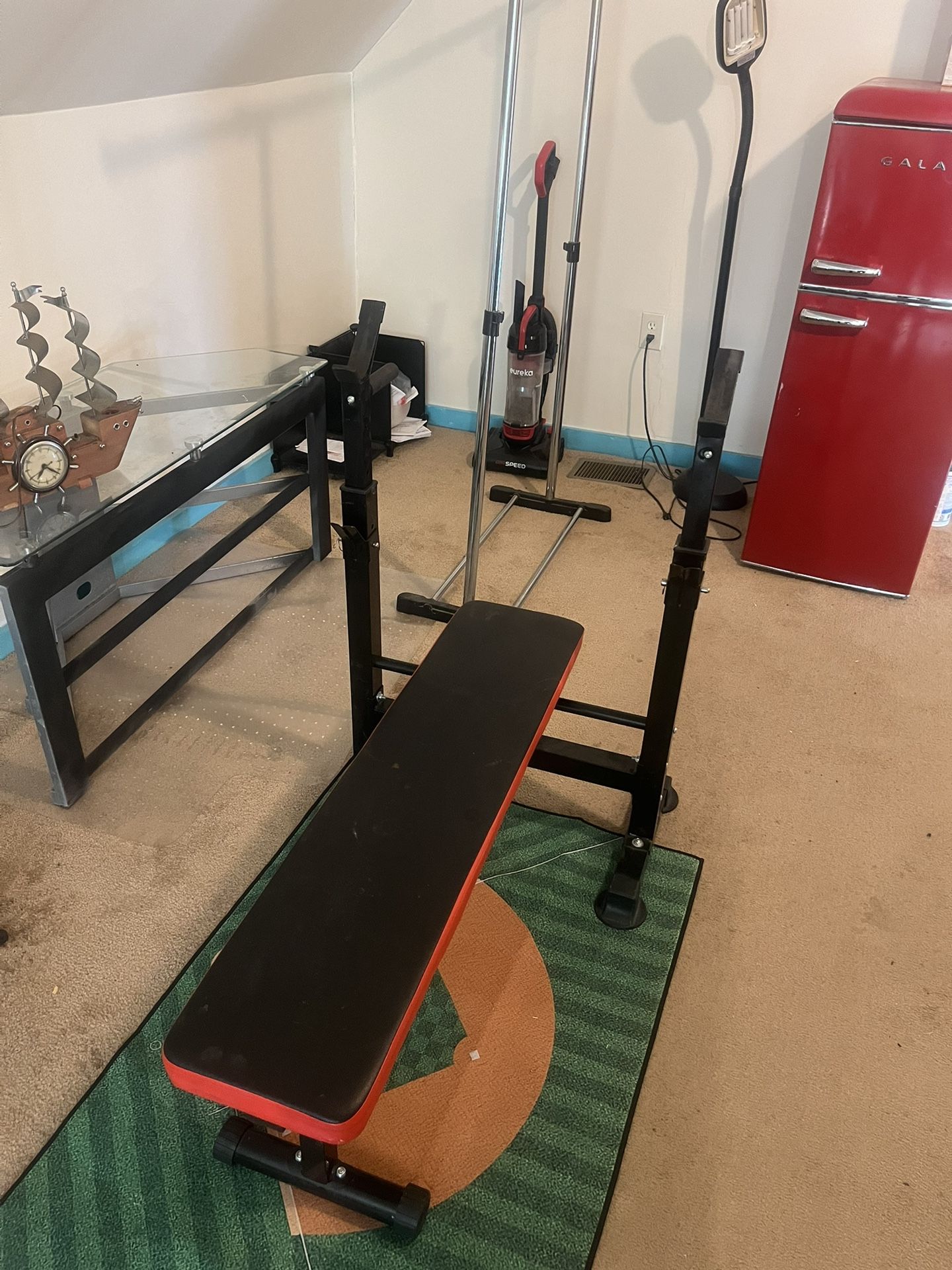 Weight Bench Push up Bar ,weights ,door pull Up Bar ,40 L dumbbells