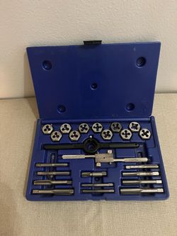 Irwin Hanson 24 pieces Tap & Die Set Fractional Hex