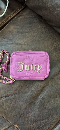 Juicy Couture small Wristlet Purple