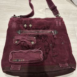 Urban Outfitters Corduroy Messenger Bag