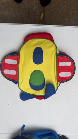 Kids Airplane Shaped Mini Backpack