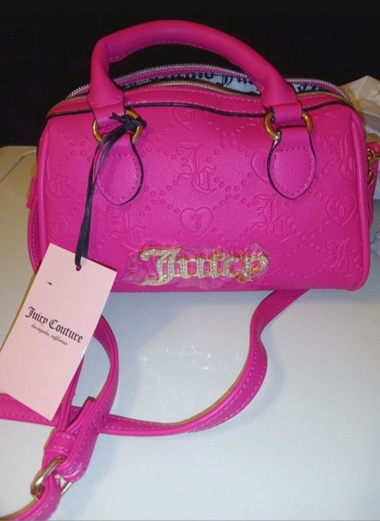 Juicy Couture Free Love Semi-charmed Crossbody/Satchel 8x5x4.5 NWT