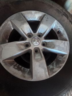 Set of 4 tires for dodge ram truck