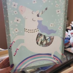 Unicorn Picture 14" L X 11" W