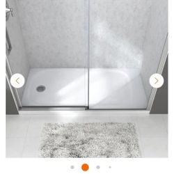 ✨️ $220 w2469 American Standard
Passage 60 x 32 Alcove Shower Pan Base with Left Drain in White imp