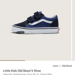 Vans - Little Kids Old Skool Vans Shoe