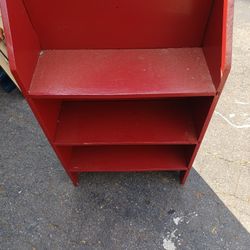 Homemade Solid Wood Bookshelf
