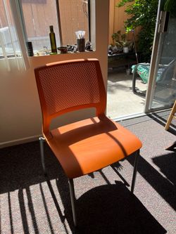 Stackable modern chairs