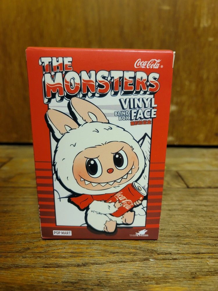 Labubu Coca-Cola Pop Mart THE MONSTERS Vinyl Face Blind Box Keychain NIP