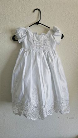 Kids girls white dress