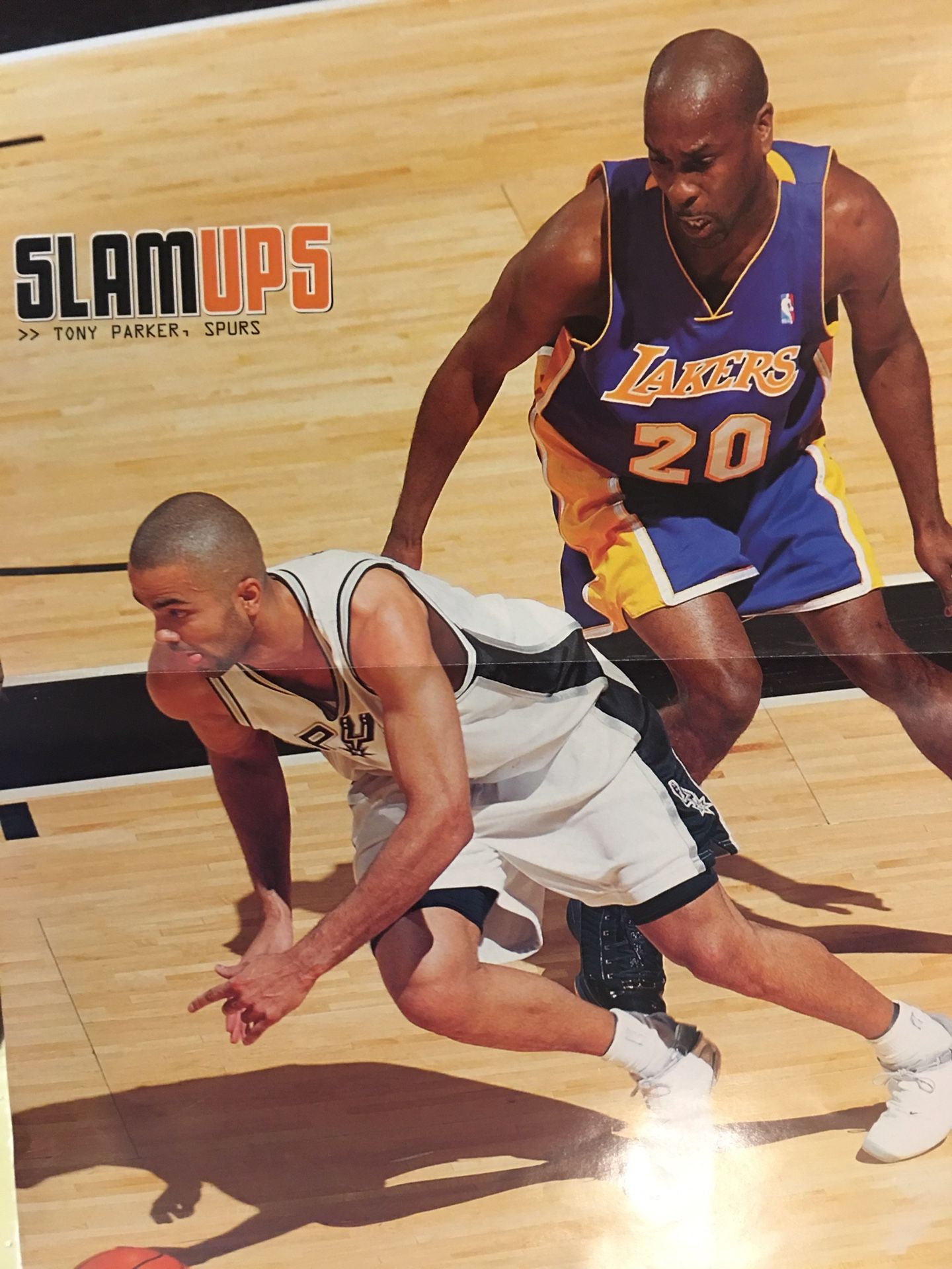 Vintage tony Parker poster