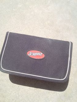 Scrabble Travel Edition Zip Case vintage
