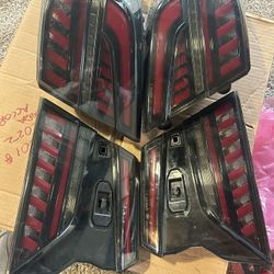 2018 through 2020 Honda Accord rear tail lights