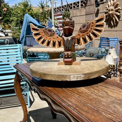 Wooden Totem Sculpture