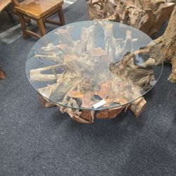 Teak Root Coffee Table
