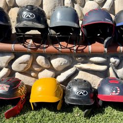 Baseball Batting Helmets – Rawlings, Easton & More – Youth Helmets – $10 Each