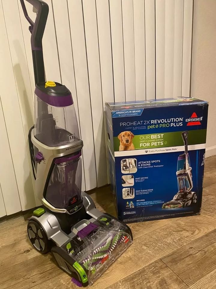 BISSELL 3586 Pro Heat 2X Revolution Pet Pro Full-Size Carpet Cleaner