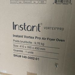 Brand New In Box Instant Pot Vortex Pro Air Fryer Oven