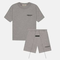 Fear of god essentials tees and shorts