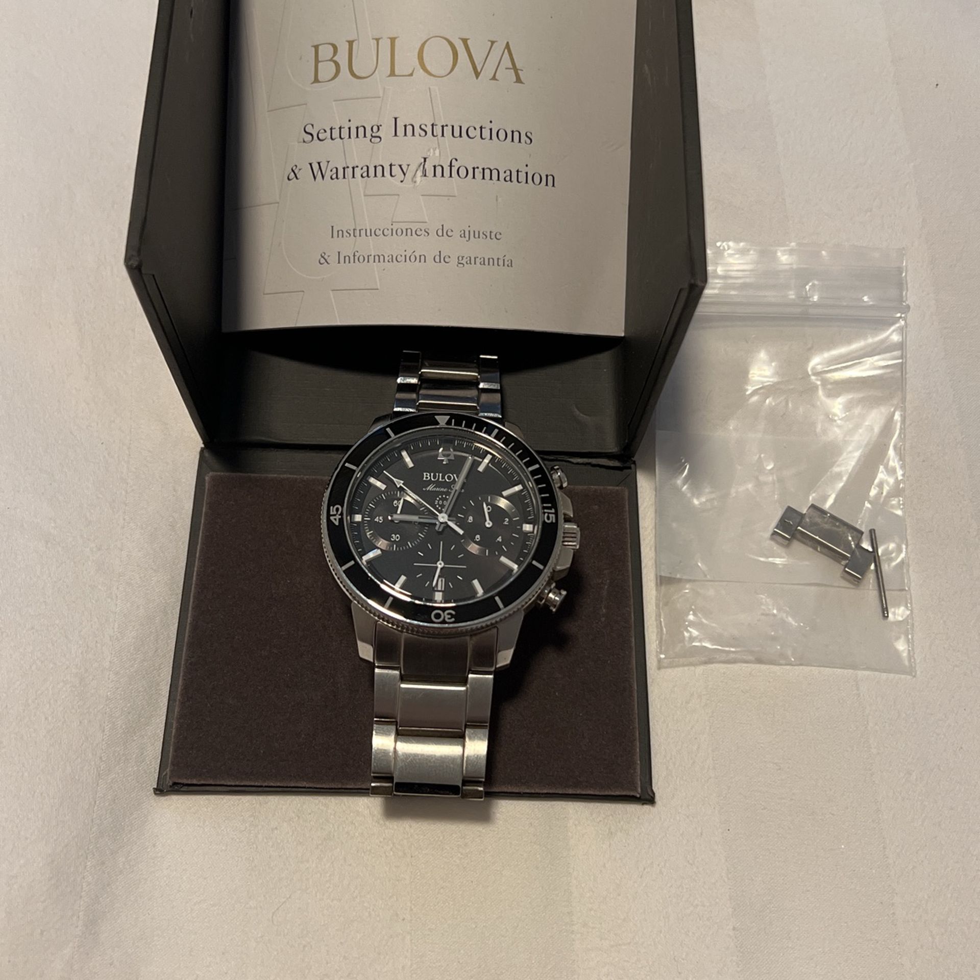 Bulova watch setting instructions shop