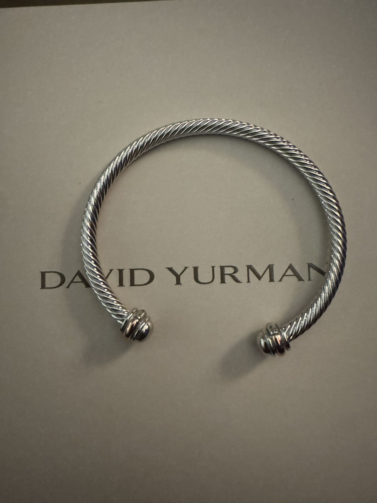 David Yurman Silver Bracelet