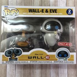 Wall-e & Eve Target exclusive Funko Pop