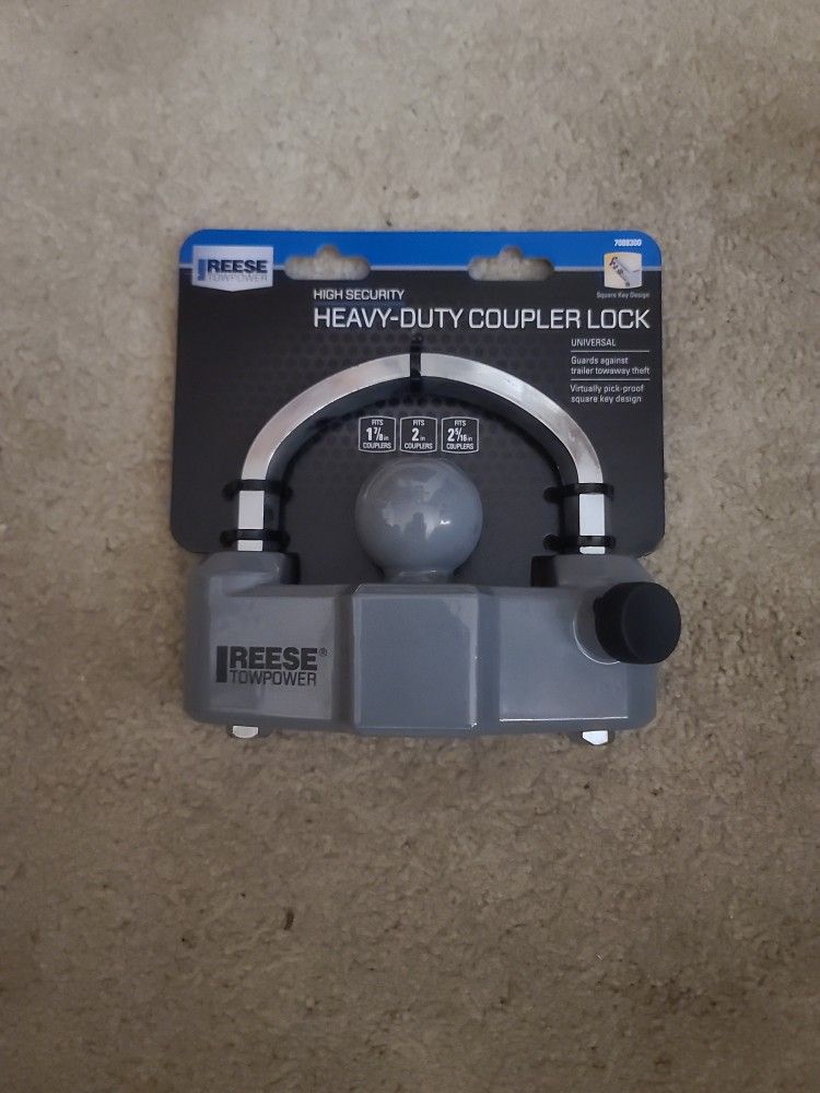 Heavy-duty Coupler Lock