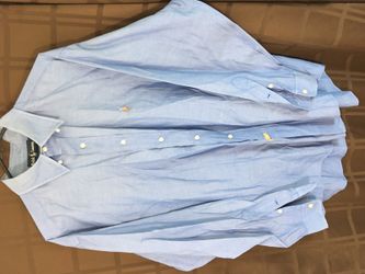 Ralph Lauren 16.5x32 Yarmouth oxford long sleeve shirt