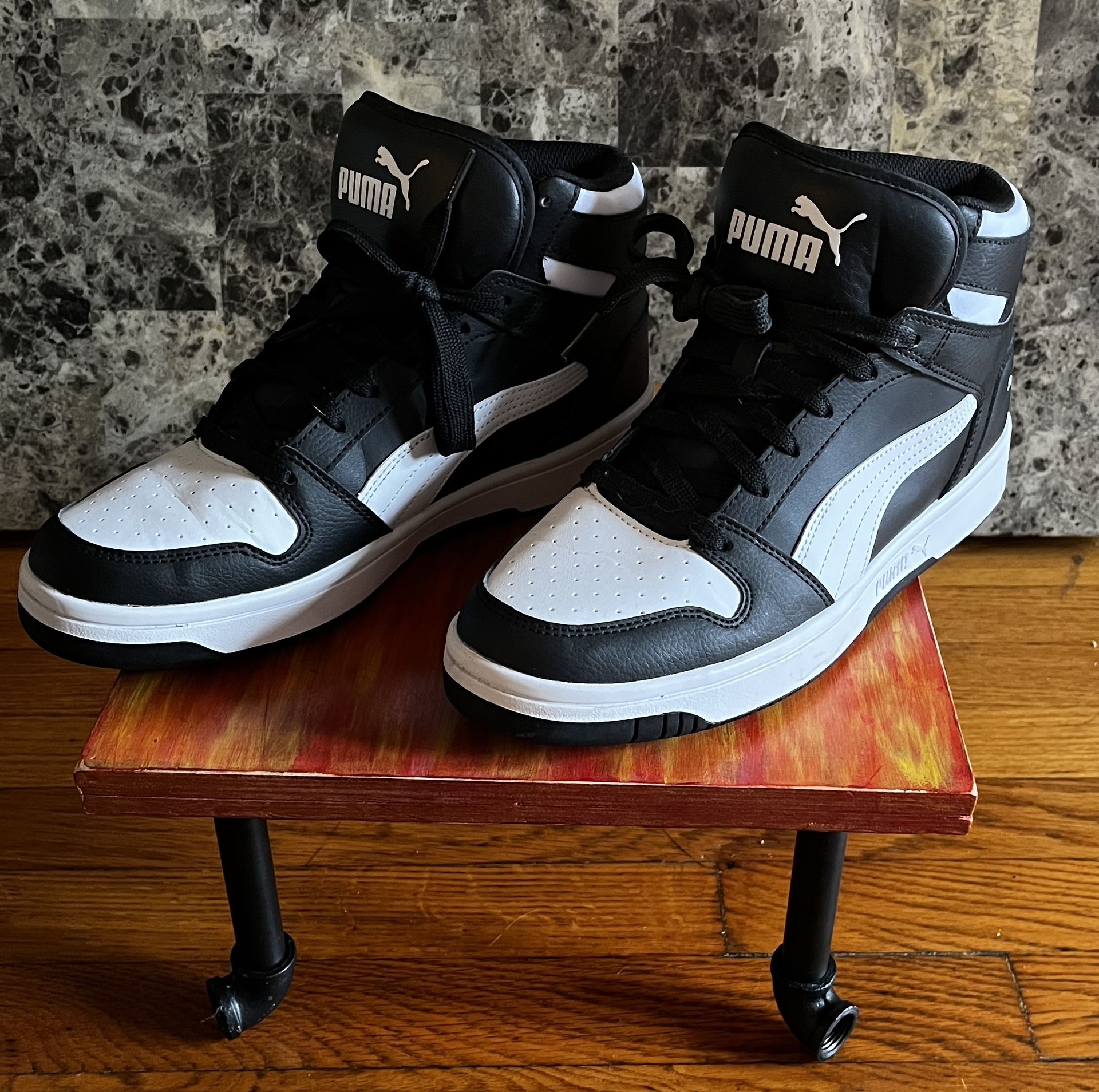 High Top Puma Sneakers Size 9