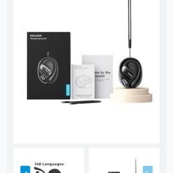 Erazer Wireless Earbuds Open Ear Headset X5

Description:

The Erazer X5 Wireless Earbuds 