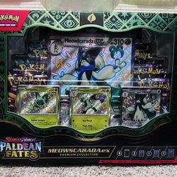 Pokemon- Paldean Fates Premium Collection (Meowscarada ex)