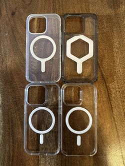Iphone 14 Pro Clear Magsafe Cases Lot