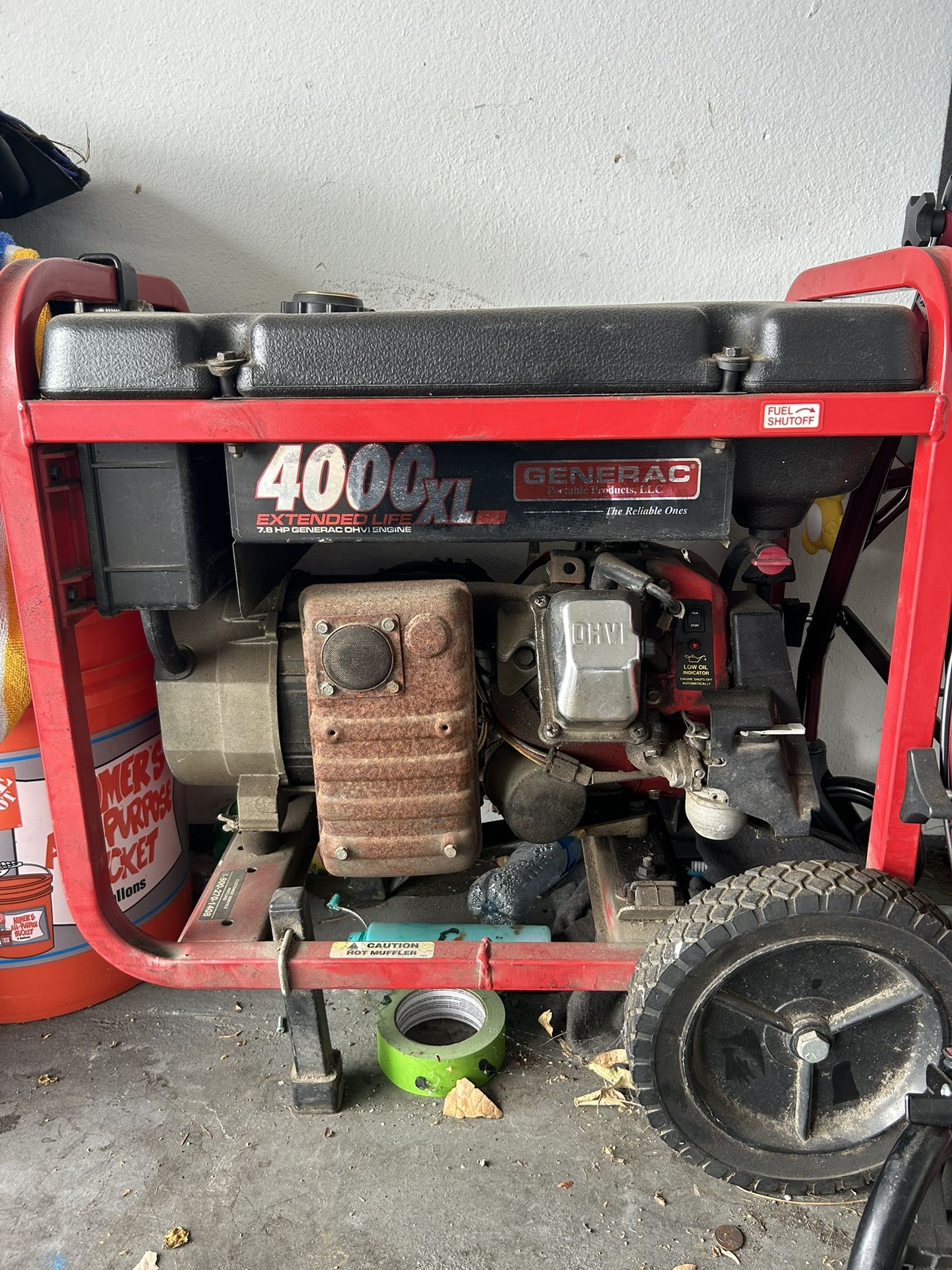 4000xl 7.8hp generac ohvi engine