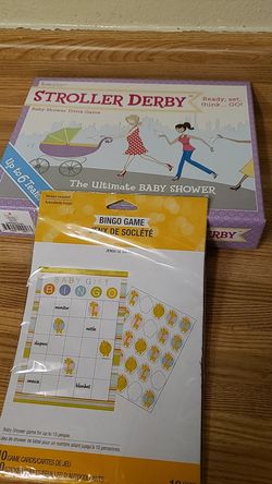 Baby shower games