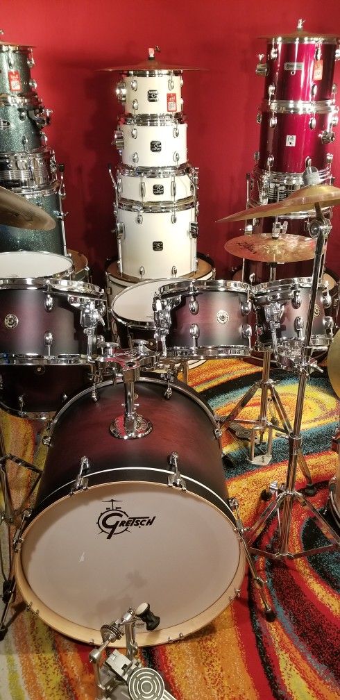 Gretsch Maple 7pc Complete Set NEW
