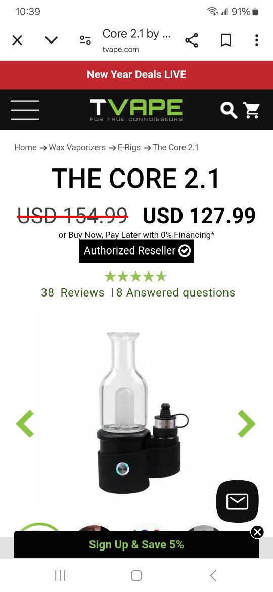Electric Dab Rig Core 2.1