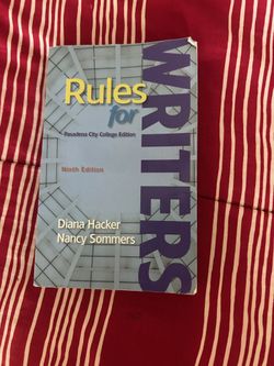 Rules For Writers 9th Edition
