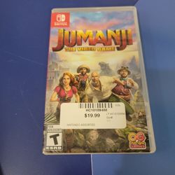 Jumanji Nintendo Switch