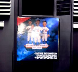 Ultra Rare 2013 Dodgers Legends Trio Statue - New