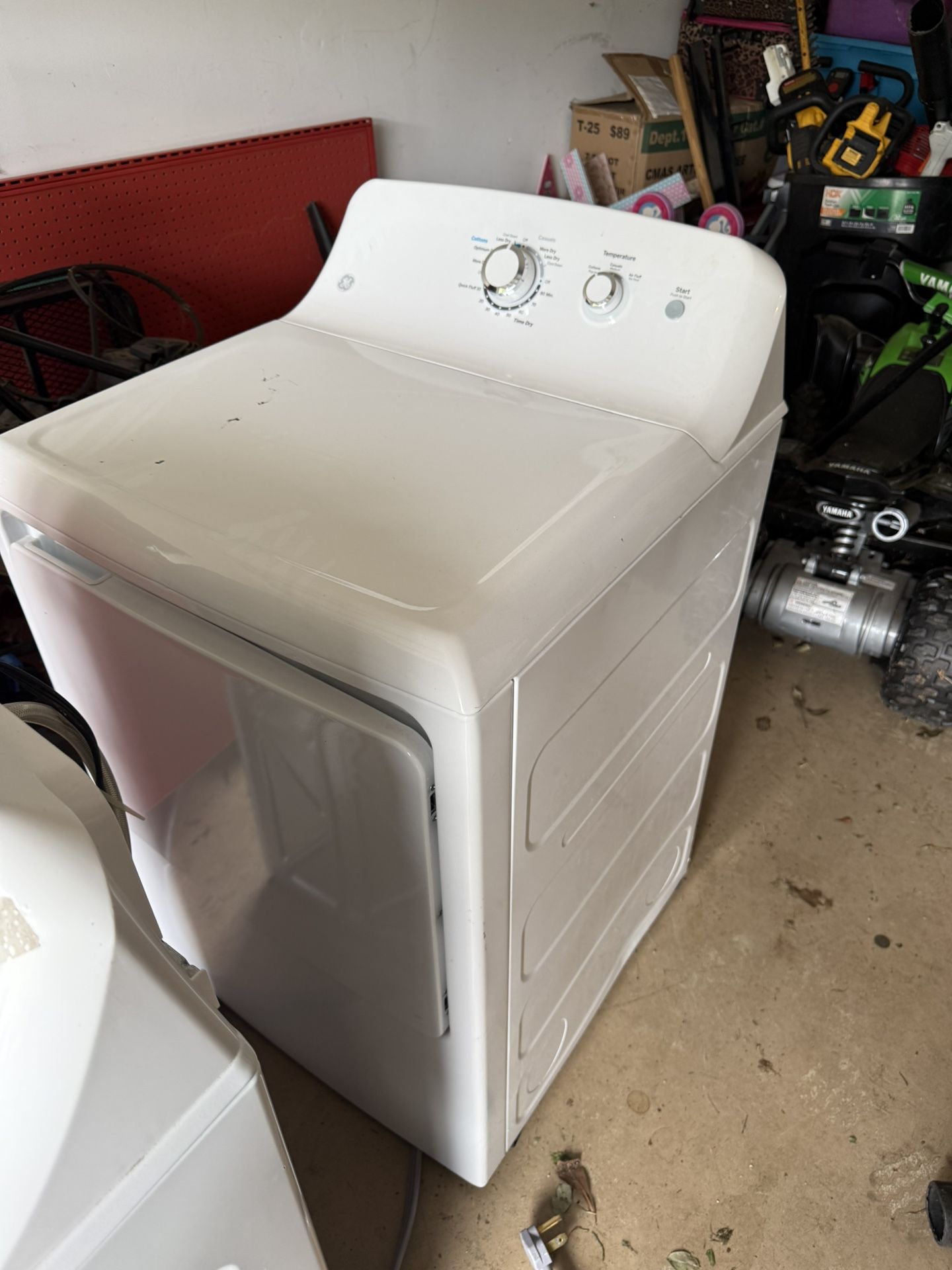 GE Washer and Detail