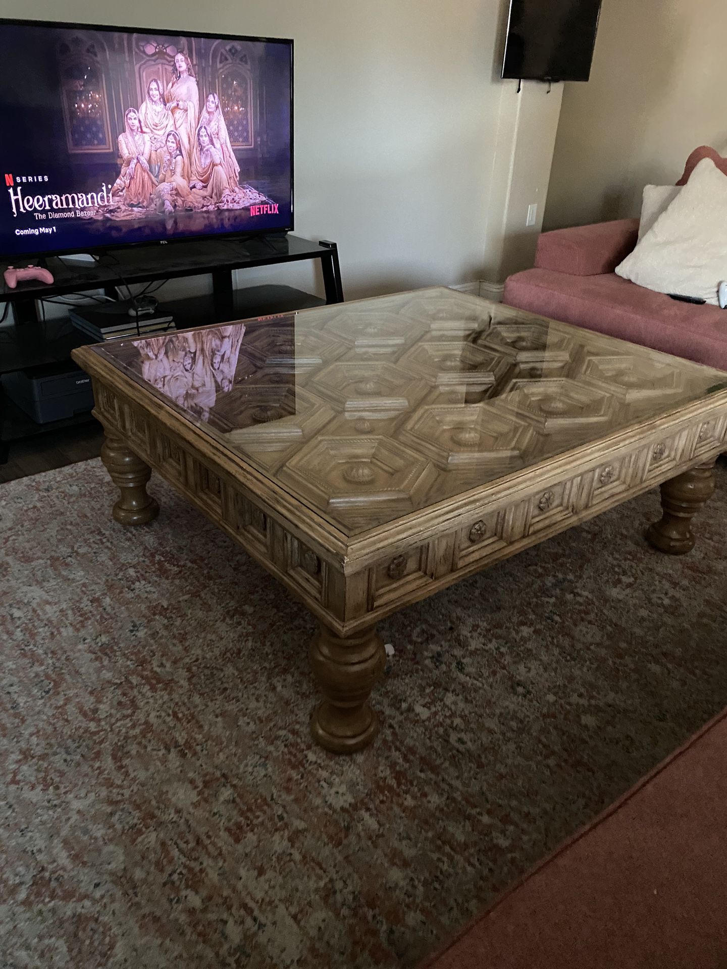 Coffee Table, Solid Wood 