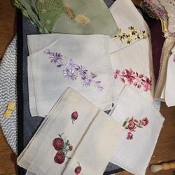 Vintage Ladies Handkerchief 
